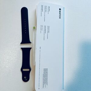 Genuine Apple Watch Black Band